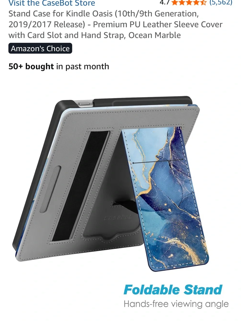 Blue Marble Kindle Cover